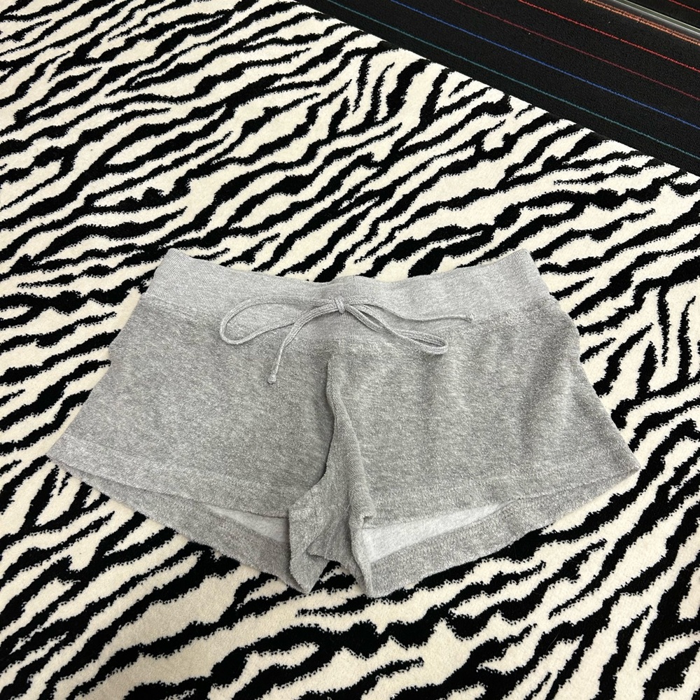 Women's Grey Casual Shorts